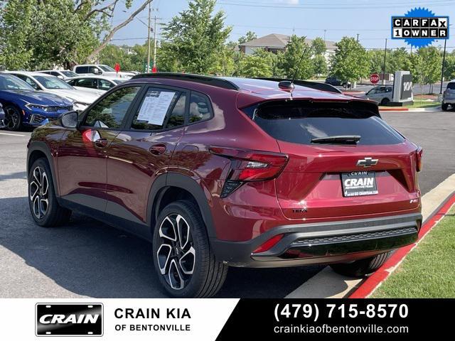 used 2024 Chevrolet Trax car, priced at $23,700