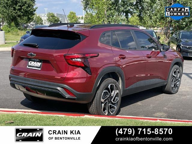 used 2024 Chevrolet Trax car, priced at $23,700
