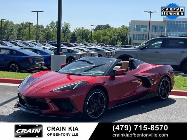 used 2022 Chevrolet Corvette car, priced at $65,900