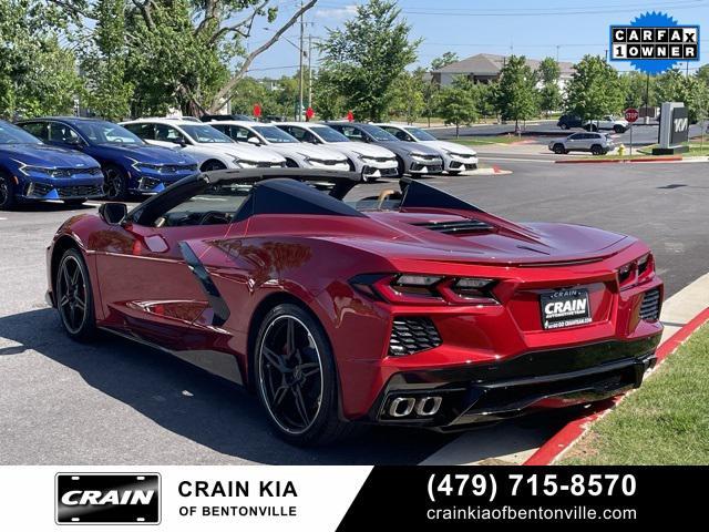 used 2022 Chevrolet Corvette car, priced at $65,900
