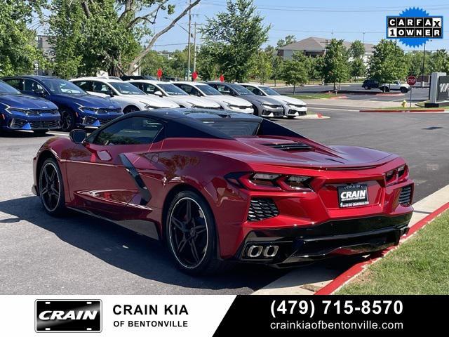 used 2022 Chevrolet Corvette car, priced at $65,900