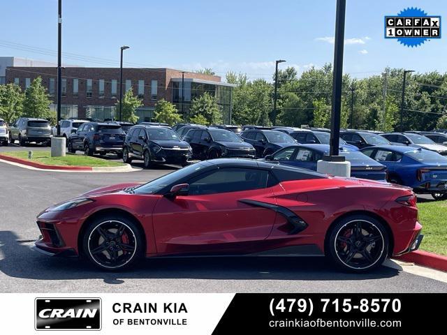 used 2022 Chevrolet Corvette car, priced at $65,900