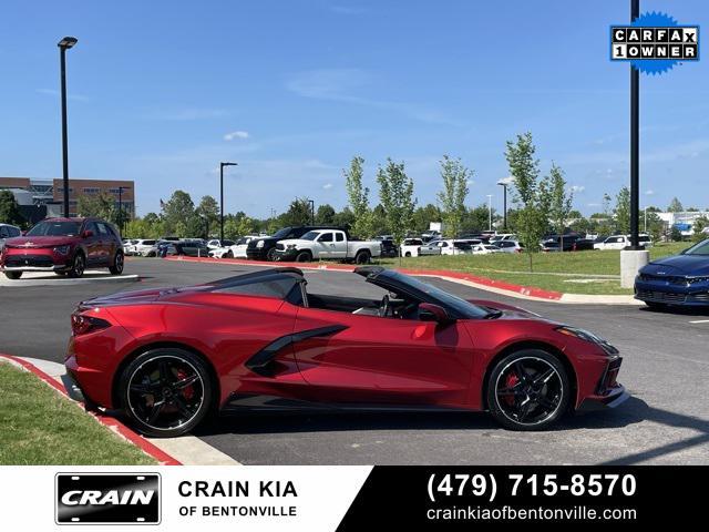 used 2022 Chevrolet Corvette car, priced at $65,900