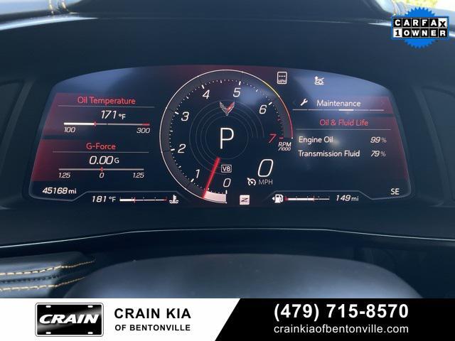 used 2022 Chevrolet Corvette car, priced at $65,900