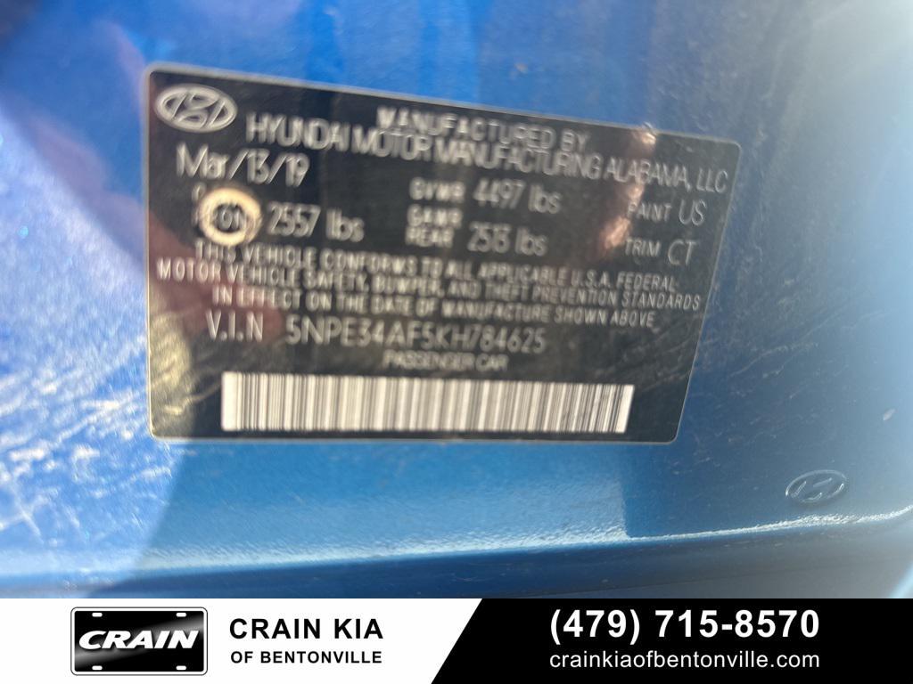 used 2019 Hyundai Sonata car, priced at $13,900