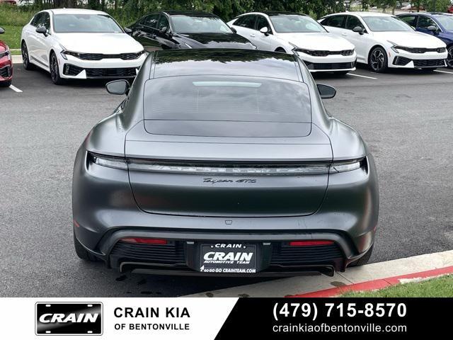 used 2022 Porsche Taycan car, priced at $89,900