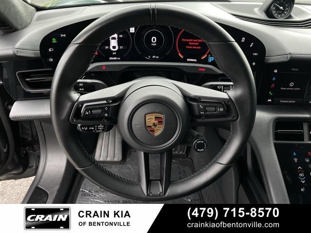 used 2022 Porsche Taycan car, priced at $89,900