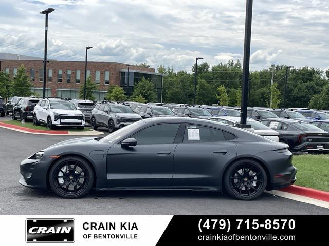 used 2022 Porsche Taycan car, priced at $89,900
