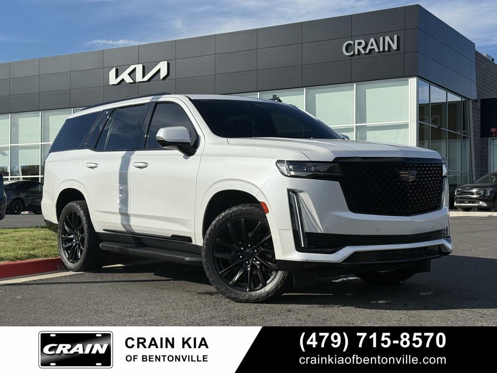 used 2021 Cadillac Escalade car, priced at $49,800