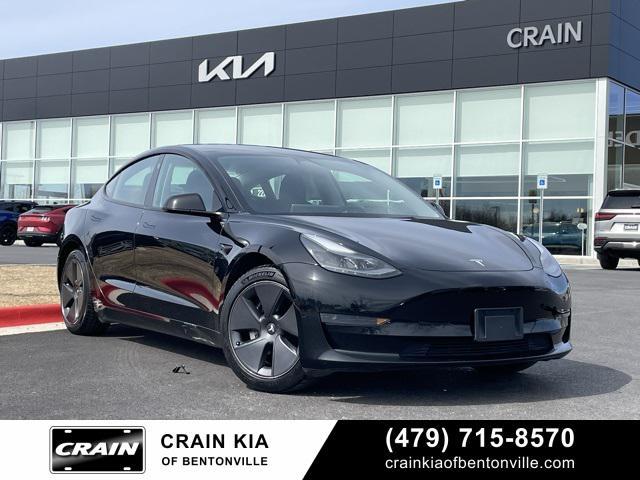 used 2021 Tesla Model 3 car, priced at $21,900