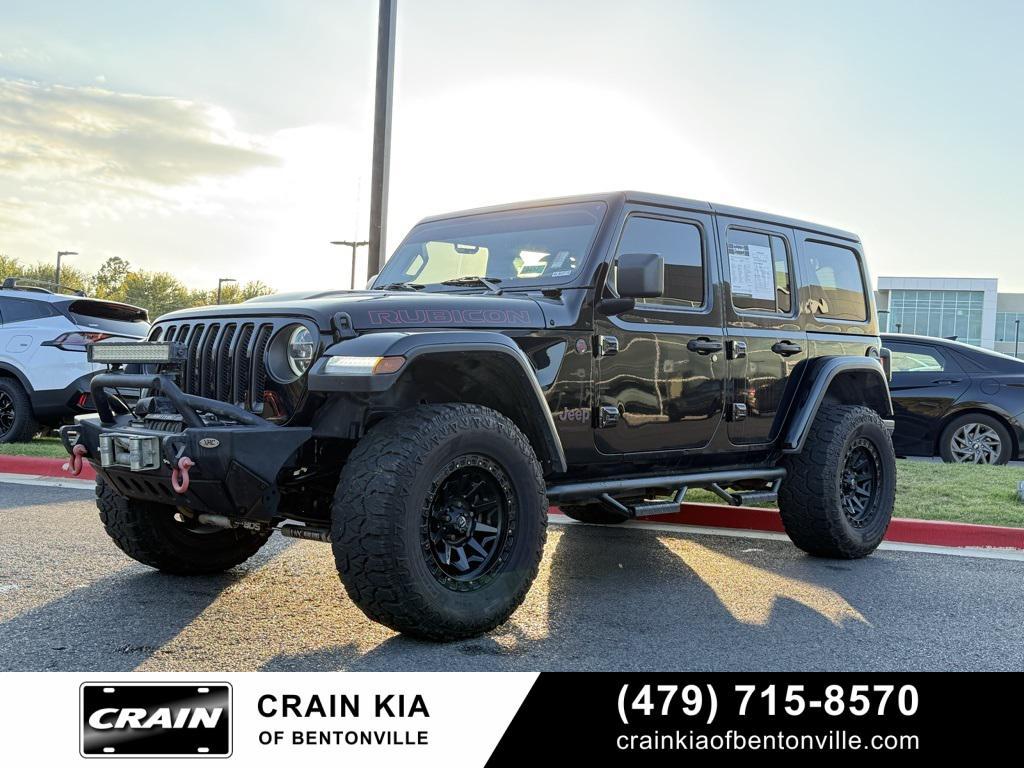 used 2020 Jeep Wrangler Unlimited car, priced at $31,400
