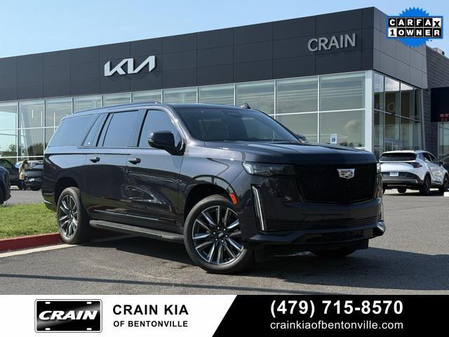 used 2024 Cadillac Escalade ESV car, priced at $84,800