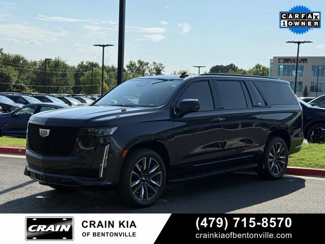used 2024 Cadillac Escalade ESV car, priced at $84,800