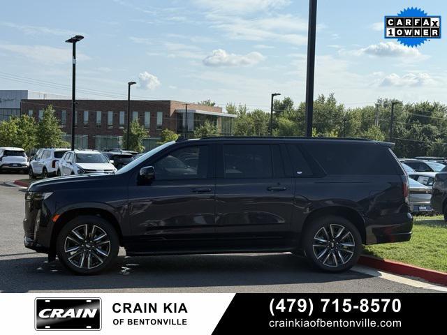 used 2024 Cadillac Escalade ESV car, priced at $84,800