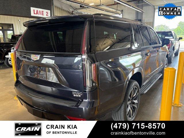 used 2024 Cadillac Escalade ESV car, priced at $86,400