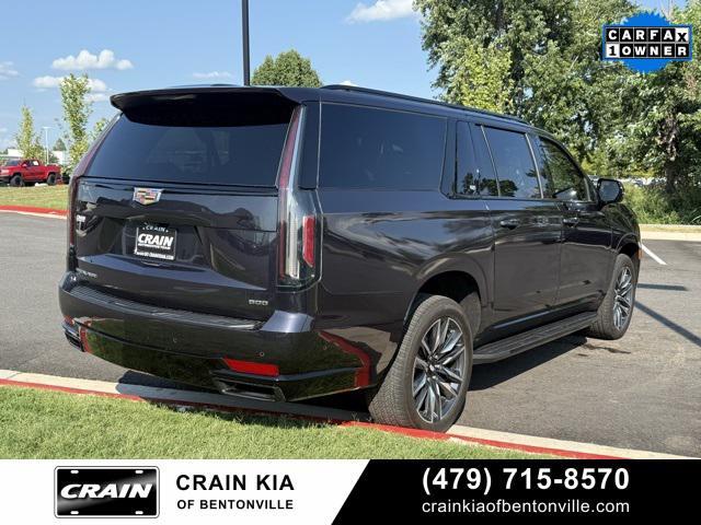 used 2024 Cadillac Escalade ESV car, priced at $84,800