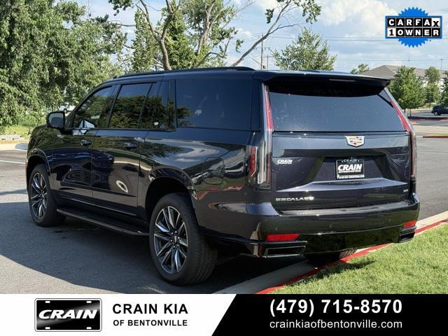 used 2024 Cadillac Escalade ESV car, priced at $84,800
