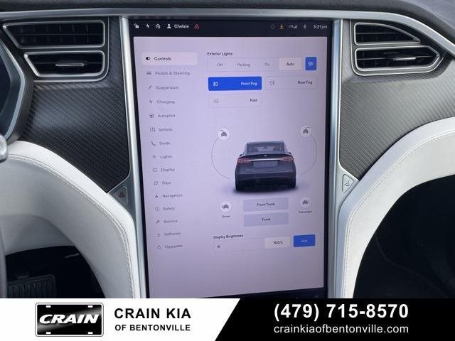 used 2017 Tesla Model X car, priced at $24,400