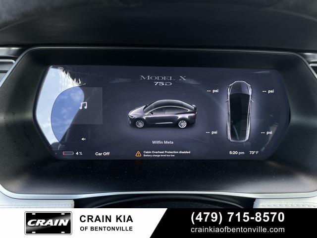used 2017 Tesla Model X car, priced at $24,400