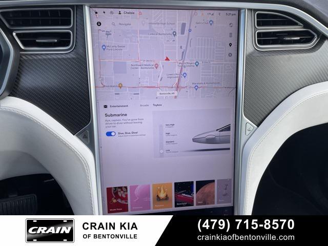 used 2017 Tesla Model X car, priced at $24,400