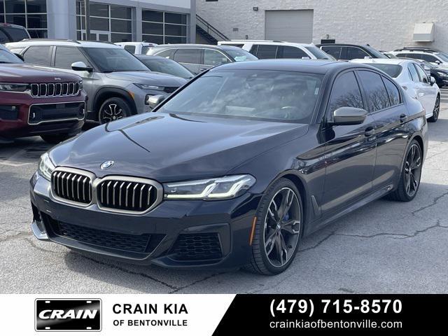 used 2021 BMW M550 car, priced at $45,900