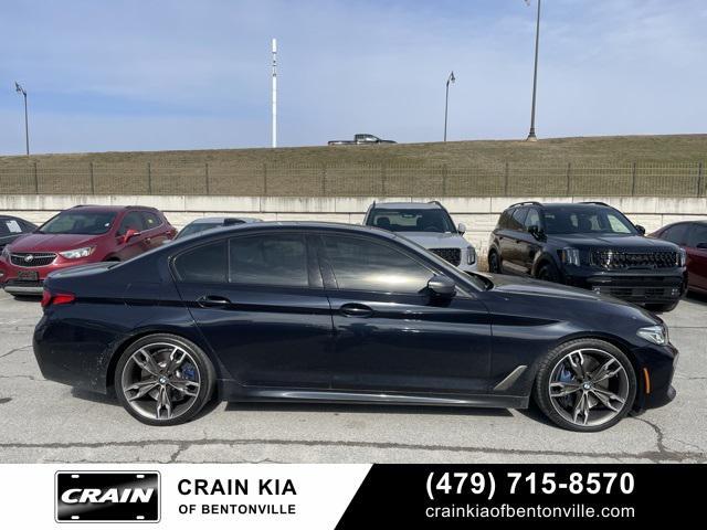 used 2021 BMW M550 car, priced at $45,900