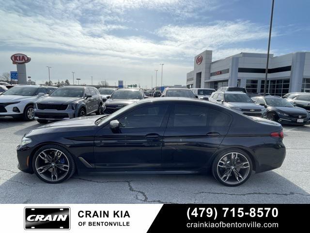 used 2021 BMW M550 car, priced at $45,900