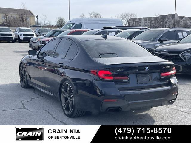 used 2021 BMW M550 car, priced at $45,900