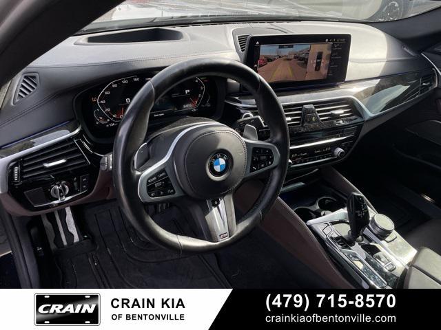 used 2021 BMW M550 car, priced at $45,900