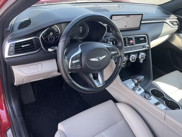 used 2023 Genesis G70 car, priced at $28,700