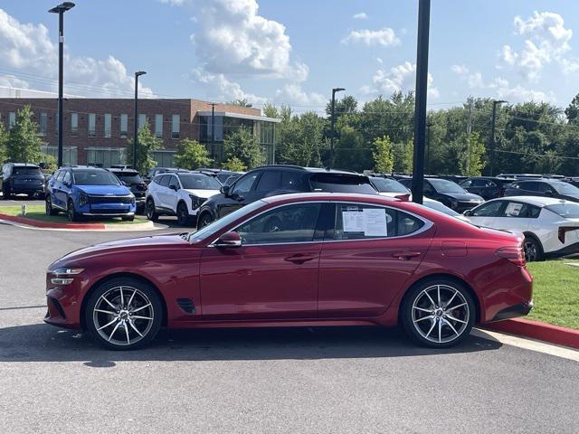 used 2023 Genesis G70 car, priced at $28,700