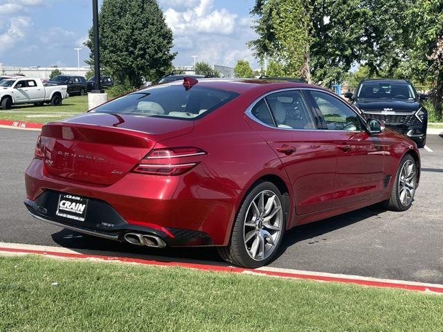 used 2023 Genesis G70 car, priced at $28,700
