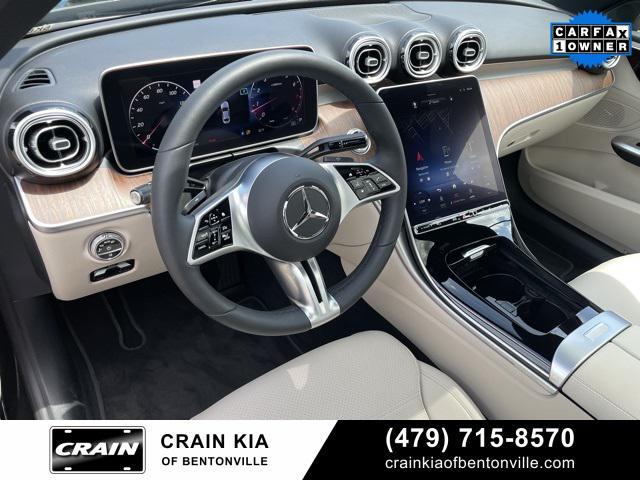 used 2023 Mercedes-Benz C-Class car, priced at $37,900