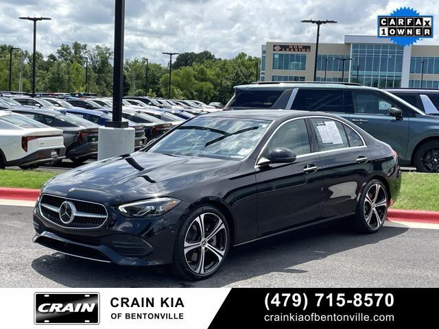 used 2023 Mercedes-Benz C-Class car, priced at $37,900