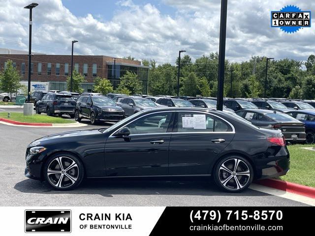 used 2023 Mercedes-Benz C-Class car, priced at $37,900