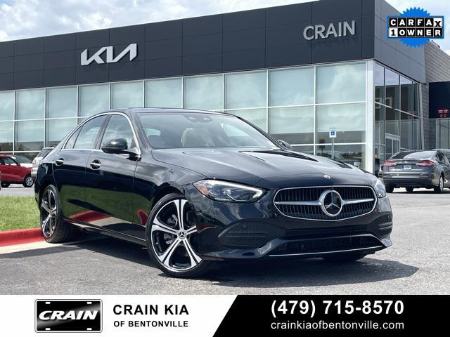 used 2023 Mercedes-Benz C-Class car, priced at $37,900