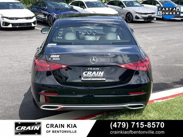 used 2023 Mercedes-Benz C-Class car, priced at $37,900
