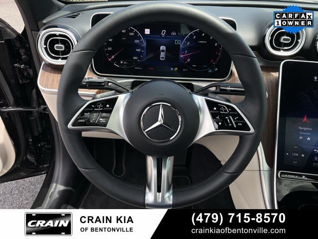 used 2023 Mercedes-Benz C-Class car, priced at $37,900