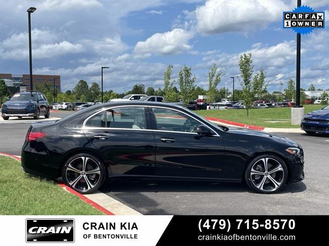 used 2023 Mercedes-Benz C-Class car, priced at $37,900