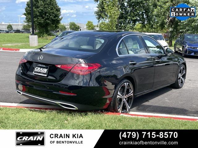used 2023 Mercedes-Benz C-Class car, priced at $37,900