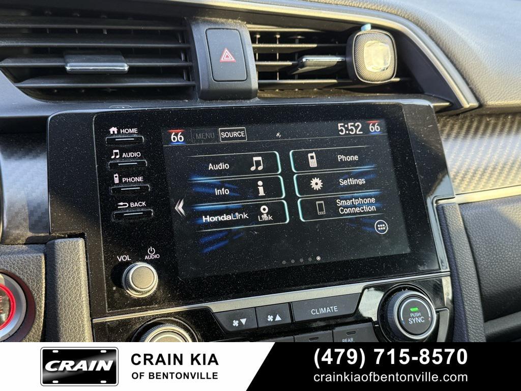 used 2019 Honda Civic Si car, priced at $23,100