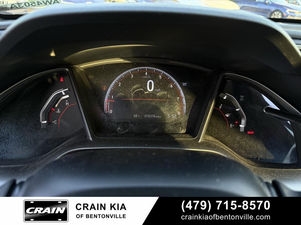 used 2019 Honda Civic Si car, priced at $23,100
