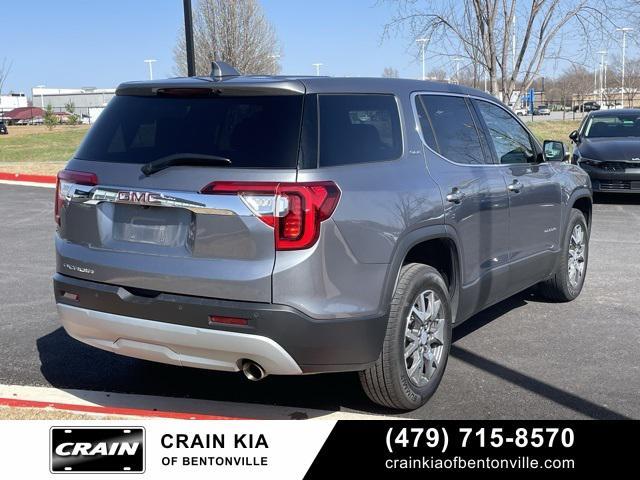 used 2021 GMC Acadia car, priced at $22,500