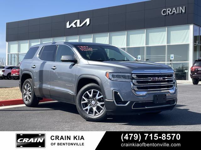 used 2021 GMC Acadia car, priced at $22,500