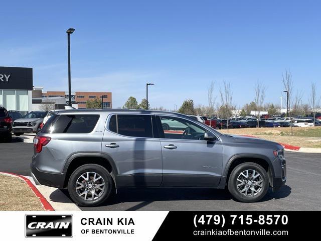 used 2021 GMC Acadia car, priced at $22,500