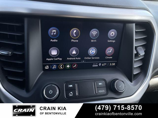 used 2021 GMC Acadia car, priced at $22,500