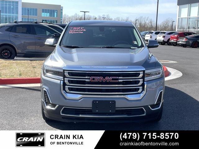 used 2021 GMC Acadia car, priced at $22,500