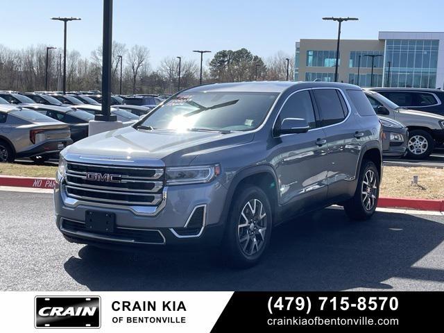 used 2021 GMC Acadia car, priced at $22,500