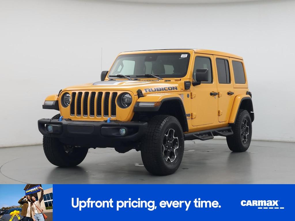 used 2021 Jeep Wrangler Unlimited 4xe car, priced at $35,998