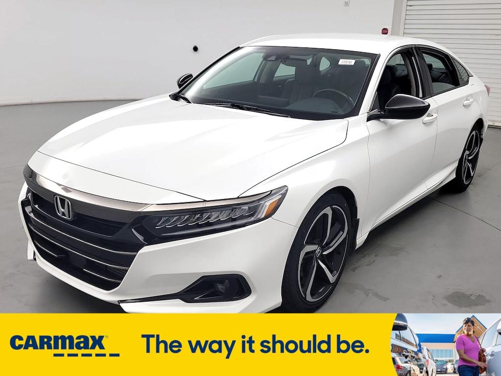 used 2021 Honda Accord car, priced at $25,998